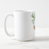 Tasse "Blumenpfirsich" - Personalisierte Schenkung (Links)