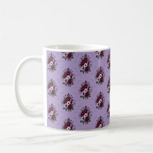 Tasse Blumenstrauß Veilchen