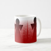 Tasse blutende Engel (VorderseiteRechts)