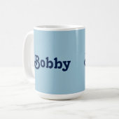 Tasse Bobby (Vorderseite Links)