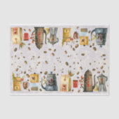 Tasse-Bohnen für Kaffeemaschine Seidenpapier (Vorderseite)