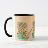 Tasse Boho Hat Girl (Links)