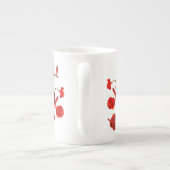 Tasse Bone China Royal Poinciana (Rückseite)