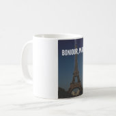 Tasse bonjour paris (Vorderseite Links)