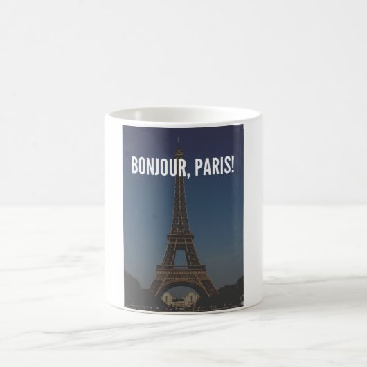 Tasse bonjour paris (Mittel)