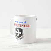 Tasse Borinqueneers - lila Herz (Vorderseite Links)