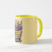 Tasse "Born to Stand Out" (VorderseiteRechts)