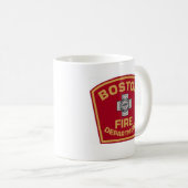 Tasse Boston-Feuer Dept. IAFF Local 718 (VorderseiteRechts)
