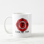 Tasse Boston-Feuer Dept. IAFF Local 718 (Links)