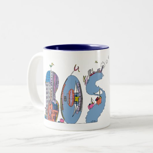 Tasse | BOSTON, MA (BOS) (Vorderseite Links)