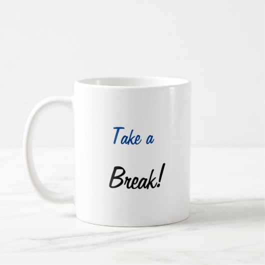 Tasse braucht eine Pause (Links)