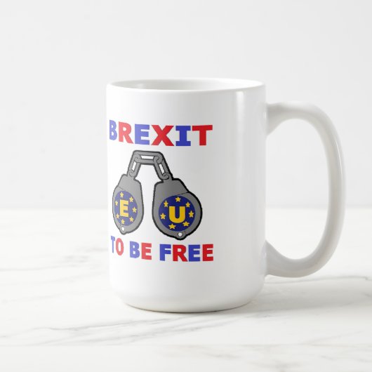 Tasse Brexit soll frei sein (Rechts)