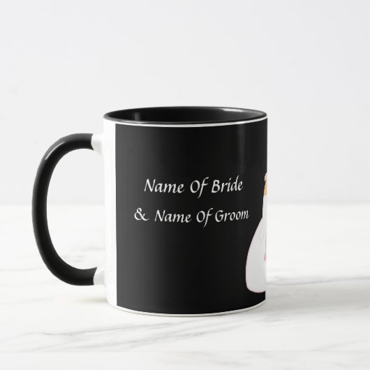 Tasse "Bride III" - individuell anpassbar (Links)