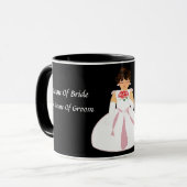 Tasse "Bride III" - individuell anpassbar (Vorderseite Links)