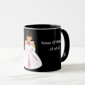 Tasse "Bride III" - individuell anpassbar (VorderseiteRechts)
