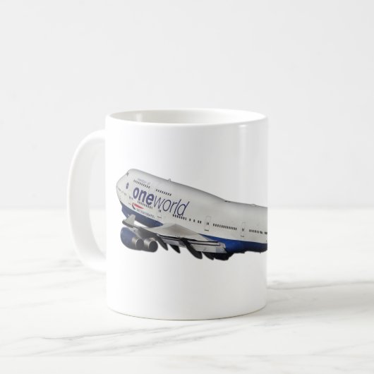 Tasse / British Airways (Vorderseite Links)