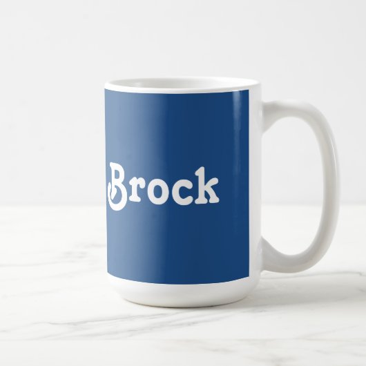 Tasse Brock (Rechts)