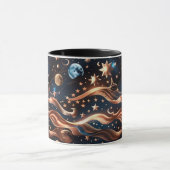 Tasse - Bronze Himmelsmond (Zentrum)