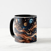 Tasse - Bronze Himmelsmond (Vorderseite Links)