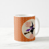 Tasse Broom Stick Hexe (VorderseiteRechts)