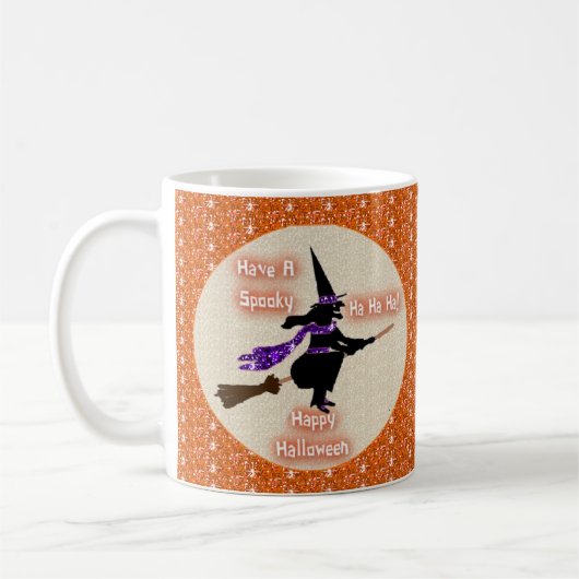 Tasse Broom Stick Hexe (Links)