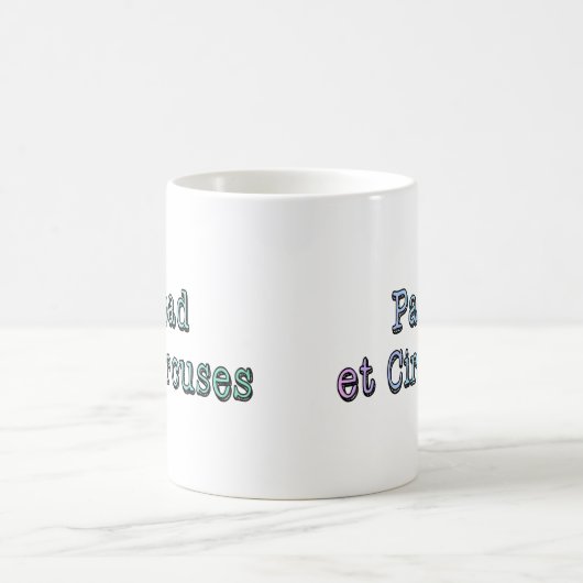 Tasse Brot und Kreisläufe (Mittel)