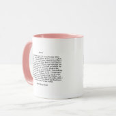 Tasse "Brown" (Vorderseite Links)