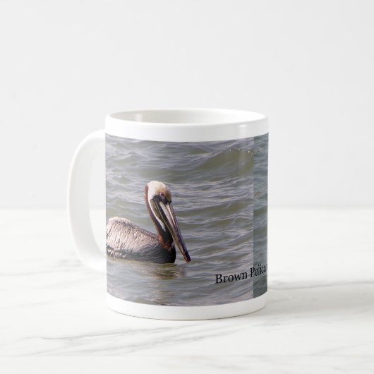 Tasse Brown Pelicans (Vorderseite Links)
