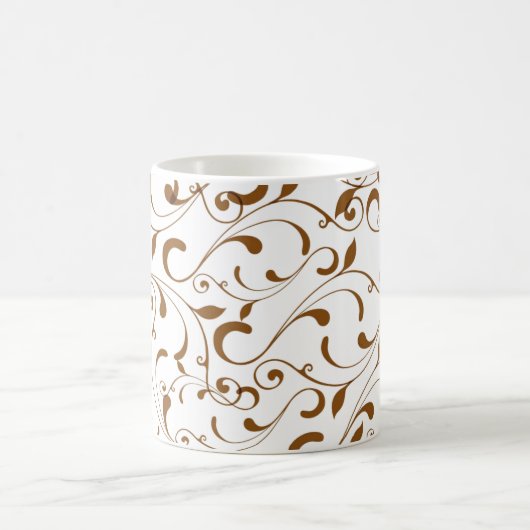 Tasse-Brown-Wirbel Kaffeetasse (Mittel)