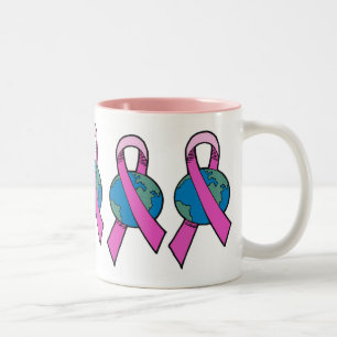 Tasse - Brustkrebs-Weltband
