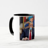 Tasse Bubble Trump (Vorderseite Links)