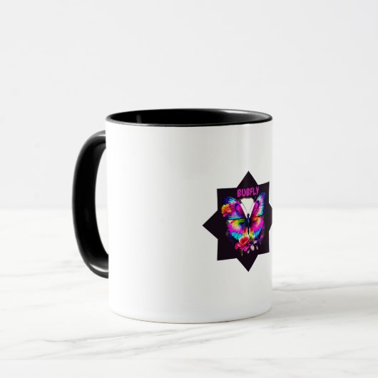Tasse BUBFLY (Vorderseite Links)