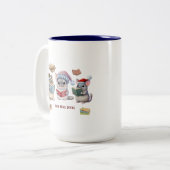 Tasse Bücher lesen (Vorderseite Links)