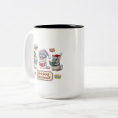 Tasse Bücher lesen (Vorderseite Links)