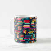 Tasse Buchstapel (Vorderseite Links)