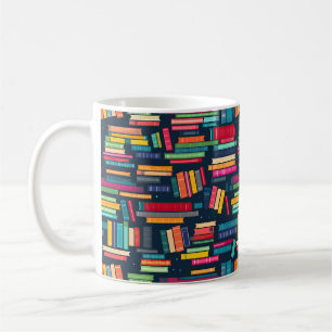 Tasse Buchstapel