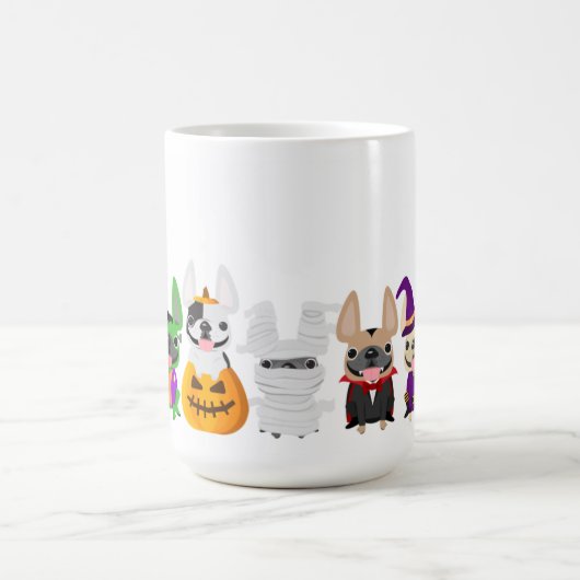Tasse "Bulldog Halloween" - 15 oz (Mittel)