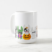 Tasse "Bulldog Halloween" - 15 oz (Vorderseite Links)