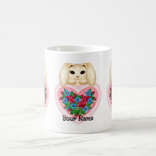 Tasse Bunny Rabbit Heart (Mittel)