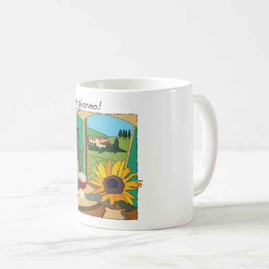 Tasse: Buon Giorno! Kaffeetasse (VorderseiteRechts)