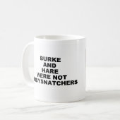 Tasse Burke und Hare (Vorderseite Links)
