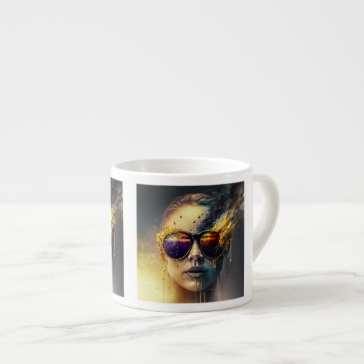 Tasse Burning Glasses Espresso (Vorderseite Rechts)