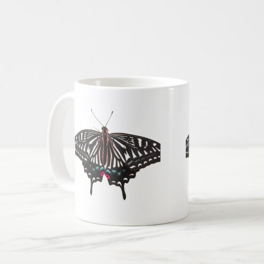 TASSE BUTTERFLY (Vorderseite Links)