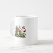 Tasse Butterfly Garden Gnome (Vorderseite Links)