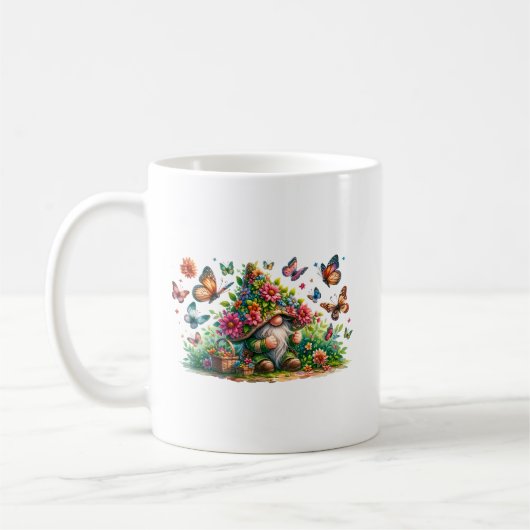 Tasse Butterfly Garden Gnome (Links)