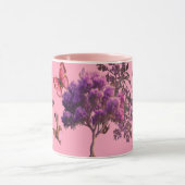 Tasse Butterfly Tree - Weichflora-Ästhetik (Zentrum)