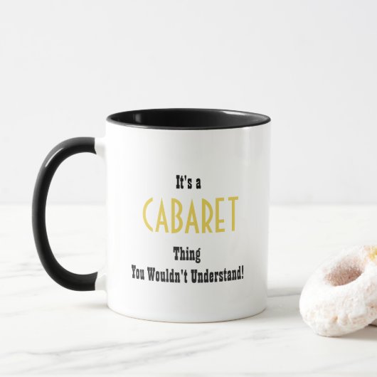 Tasse Cabaret (Mit Donut)