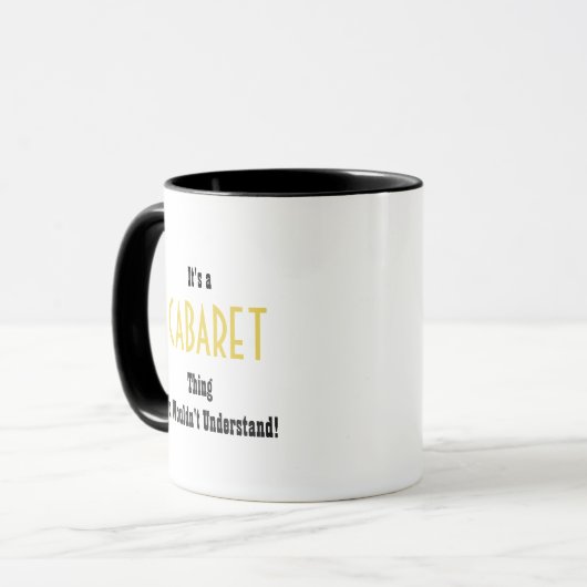 Tasse Cabaret (Vorderseite Links)