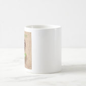 Tasse Café en Grains & Feuilles Vertes (Mittel)