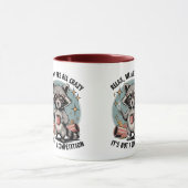 Tasse Caffeine Chaos Raccoon (Zentrum)